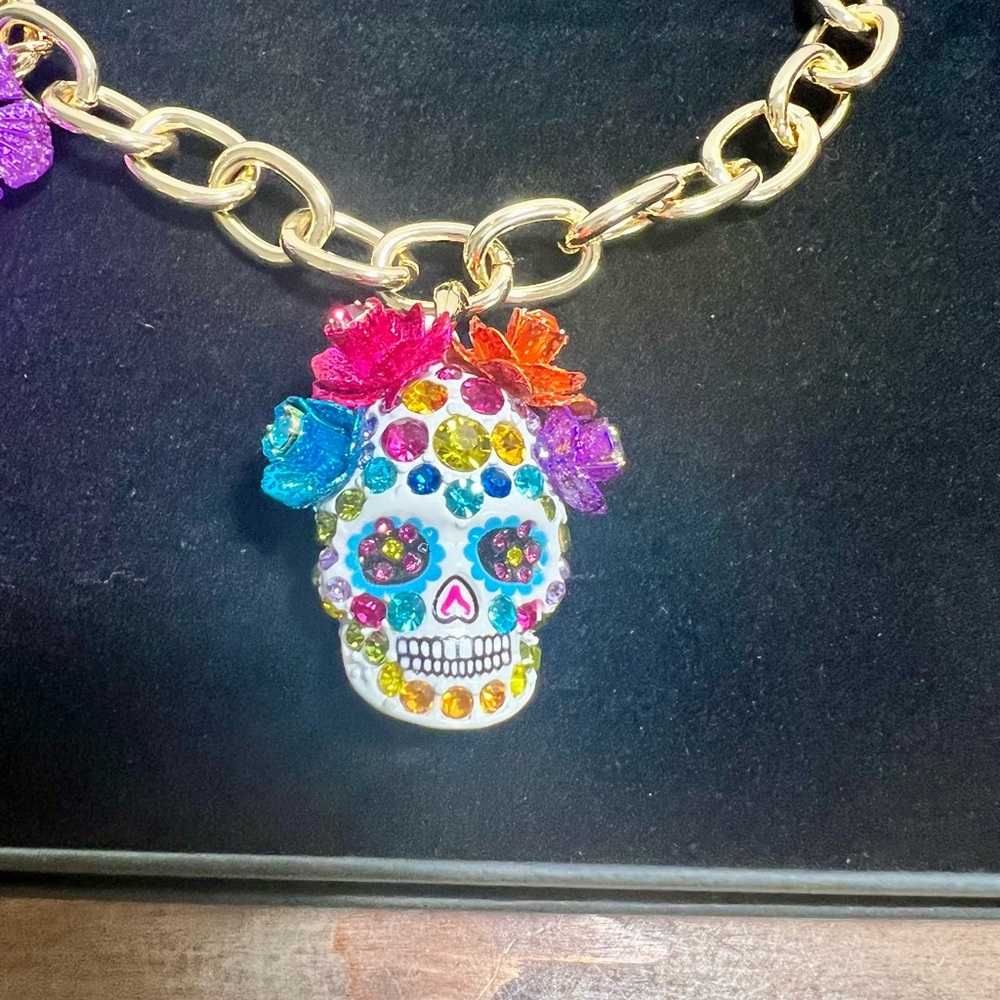 Betsey Johnson Sugar Skull Jewelry Bundle - Picture 3 of 5